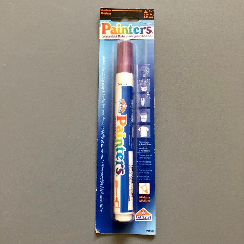 Elmers Purple Paint Marker Medium Tip